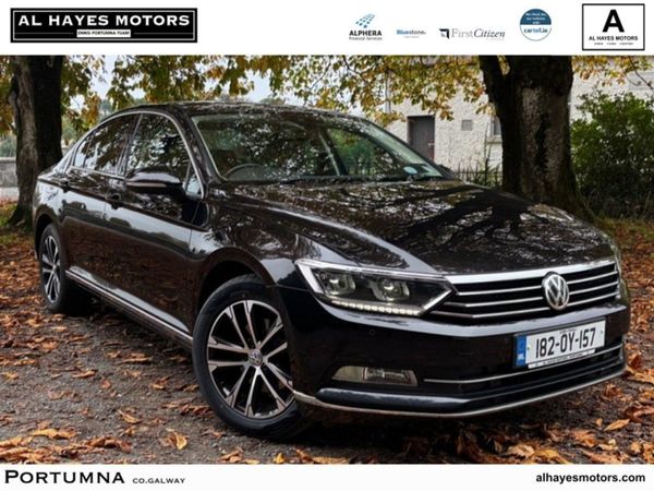 Volkswagen Passat Saloon, Diesel, 2018, Black