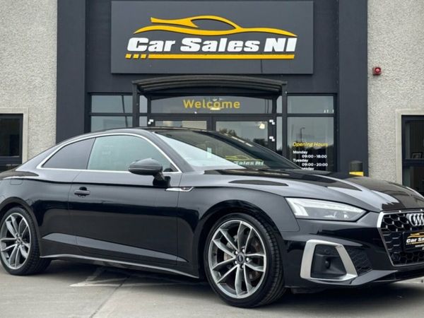 Audi A5 Coupe, Petrol Hybrid, 2022, Black
