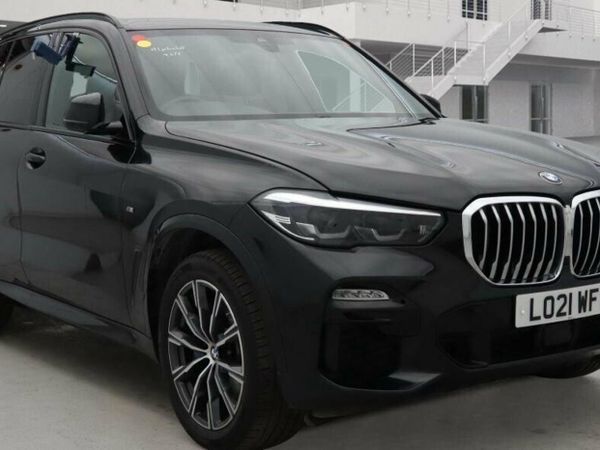 BMW X5 SUV, Diesel Hybrid, 2021, Black