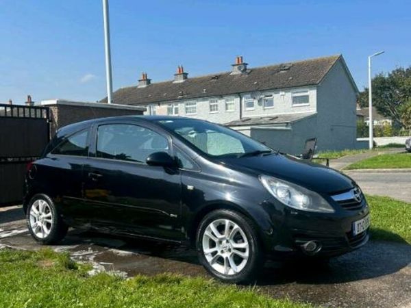 Opel Corsa Hatchback, Petrol, 2007, Black