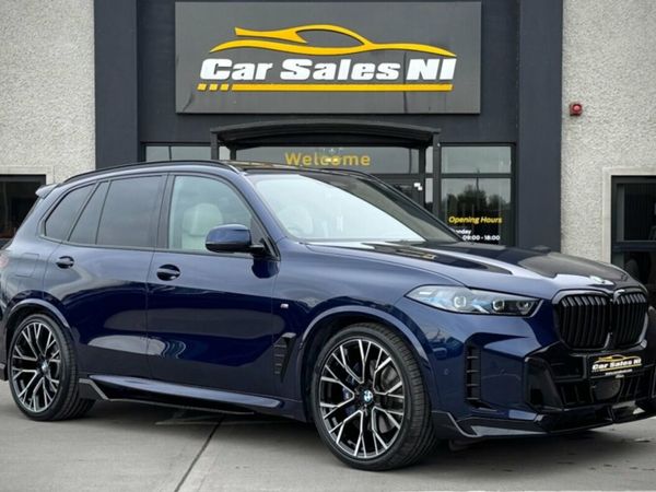 BMW X5 SUV, Diesel Hybrid, 2024, Blue