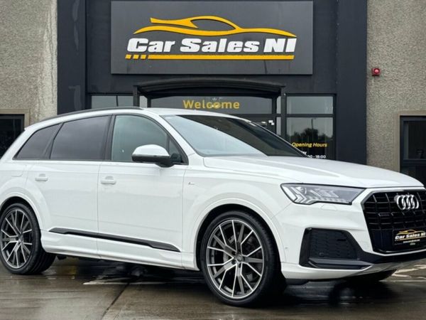 Audi Q7 SUV, Diesel Hybrid, 2023, White