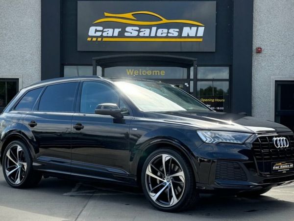 Audi Q7 SUV, Diesel Hybrid, 2020, Black
