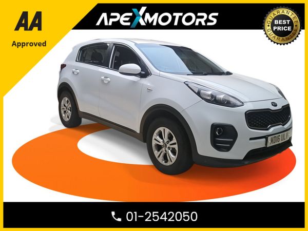 Kia Sportage SUV, Diesel, 2016, White