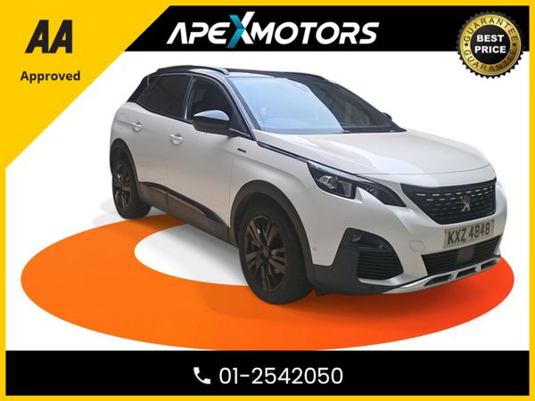 Peugeot 3008 MPV, Diesel, 2017, White