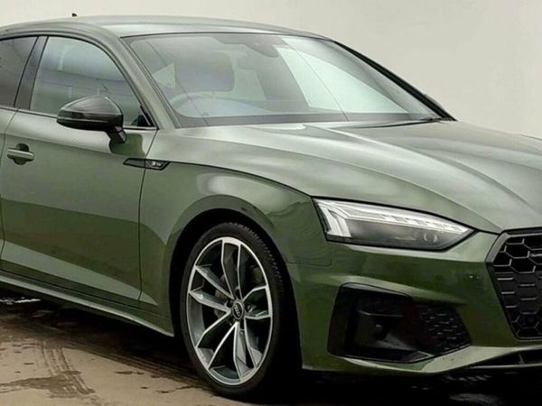 Audi A5 Hatchback, Diesel Hybrid, 2022, Green