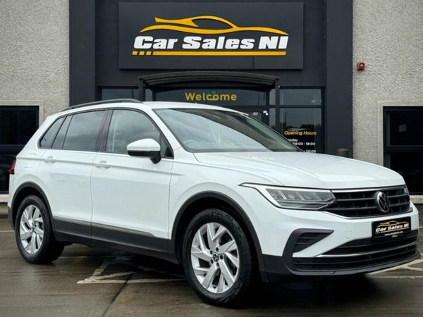 Volkswagen Tiguan SUV, Diesel, 2021, White