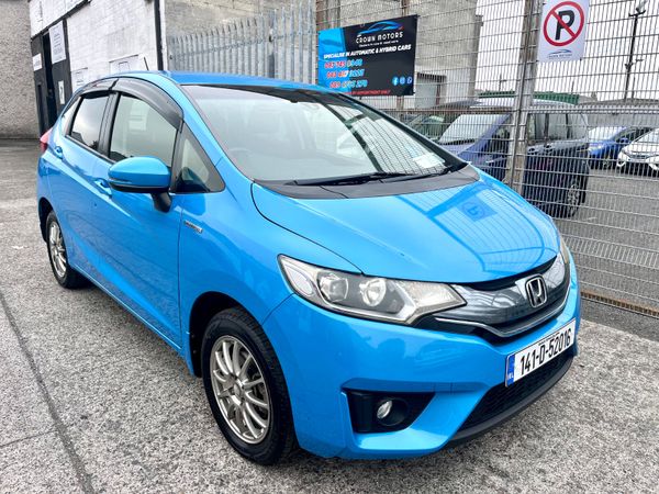 Honda Fit Hatchback, Petrol Hybrid, 2014, Blue