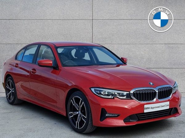 BMW 3-Series Saloon, Diesel, 2020, Red