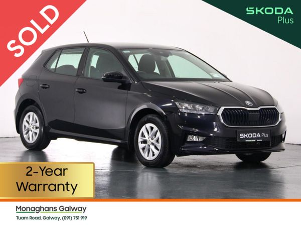 Skoda Fabia Hatchback, Petrol, 2022, Black