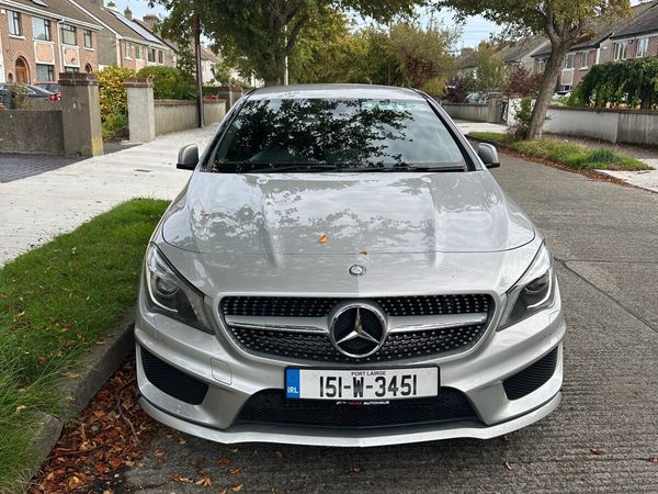 Mercedes-Benz CLA Saloon, Petrol, 2015, Silver