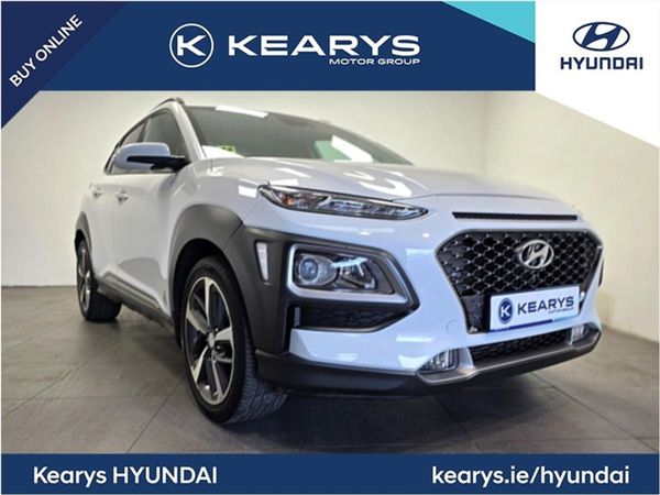 Hyundai KONA MPV, Petrol, 2018, White