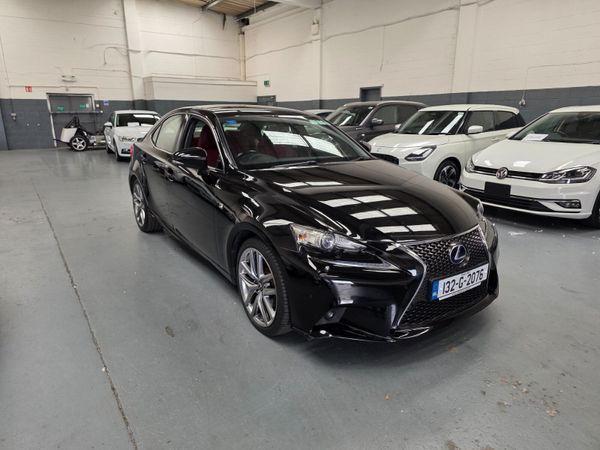 Lexus IS Saloon, Petrol Hybrid, 2013, Black