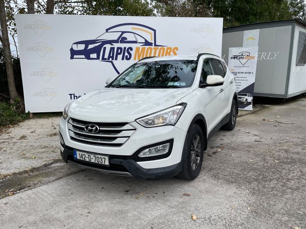 Hyundai Santa Fe SUV, Diesel, 2014, White