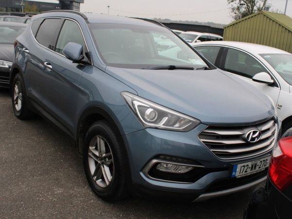Hyundai Santa Fe SUV, Diesel, 2017, Blue