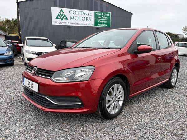 Volkswagen Polo Hatchback, Petrol, 2016, Red