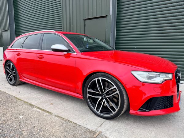 Audi RS6 Estate, Petrol, 2014, Red
