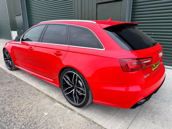 Audi RS6 Estate, Petrol, 2014, Red