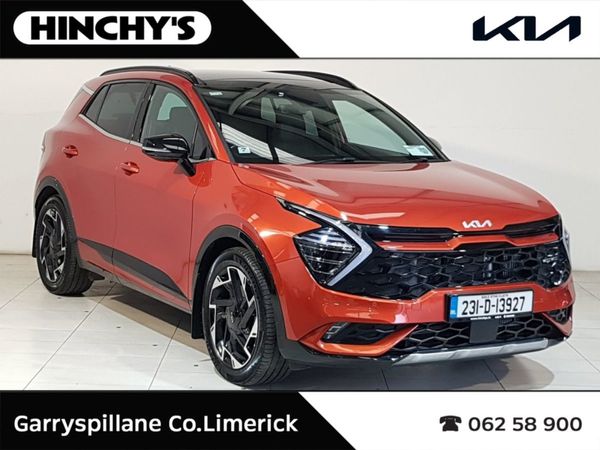 Kia Sportage SUV, Diesel Hybrid, 2023, Orange
