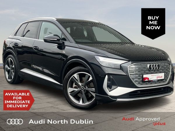 Audi Q4 e-tron SUV, Electric, 2022, Black