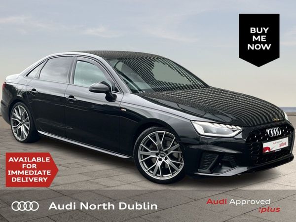 Audi A4 Saloon, Diesel, 2022, Black