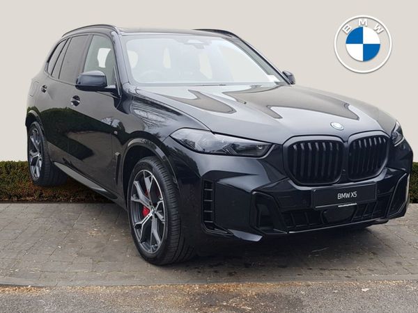 BMW X5 SUV, Petrol Plug-in Hybrid, 2025, Black
