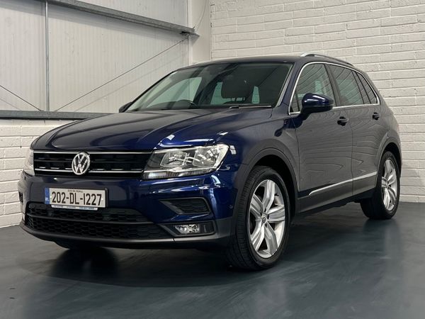 Volkswagen Tiguan SUV, Diesel, 2020, Blue