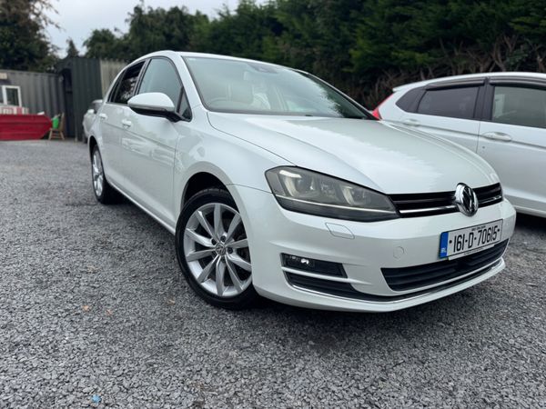 Volkswagen Golf Saloon, Petrol, 2016, White
