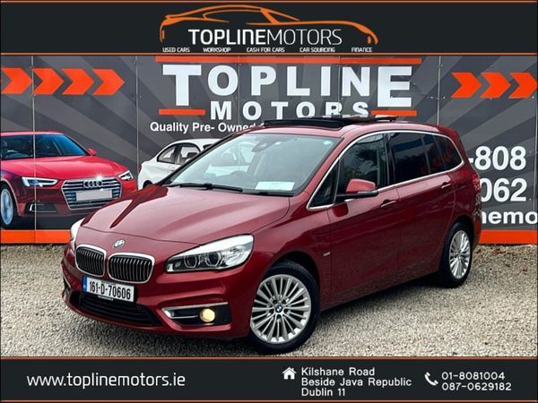 BMW 2-Series Gran Tourer MPV, Diesel, 2016, Red