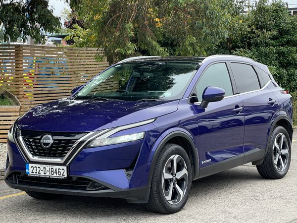 Nissan Qashqai SUV, Petrol Hybrid, 2023, Blue