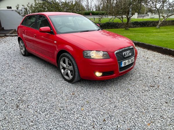 Audi A3 Hatchback, Diesel, 2008, Red