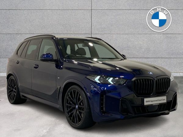 BMW X5 SUV, Petrol Plug-in Hybrid, 2025, Blue