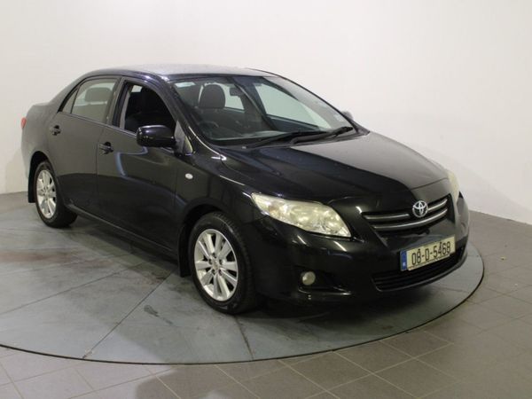 Toyota Corolla Saloon, Petrol, 2008, Black