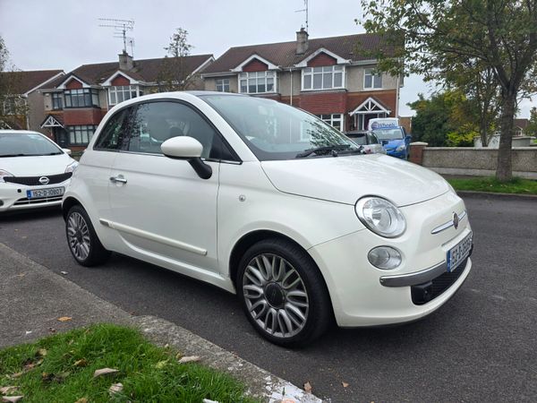 Fiat 500 Hatchback, Petrol, 2015, White