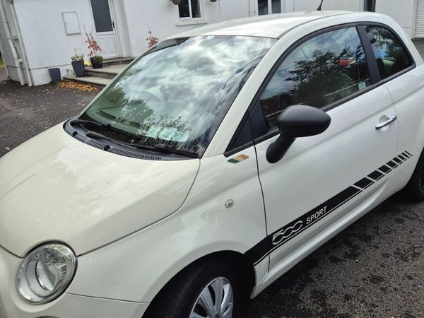 Fiat 500 Hatchback, Petrol, 2011, White