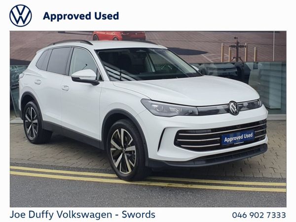 Volkswagen Tiguan SUV, Petrol Plug-in Hybrid, 2024, White
