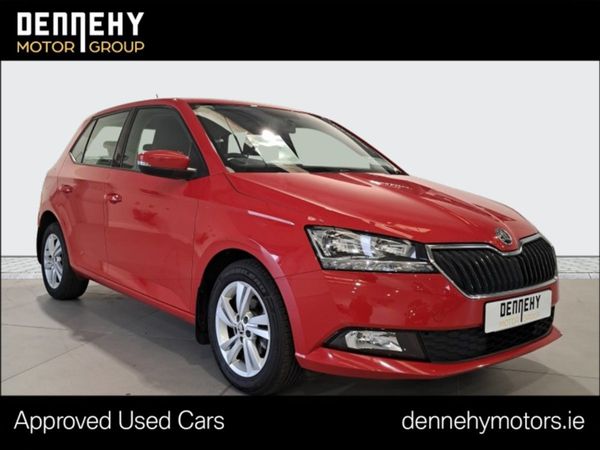 Skoda Fabia Hatchback, Petrol, 2020, Red