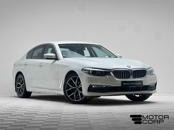 BMW 5-Series Saloon, Diesel, 2017, White