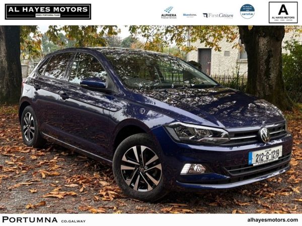 Volkswagen Polo Hatchback, Petrol, 2021, Blue