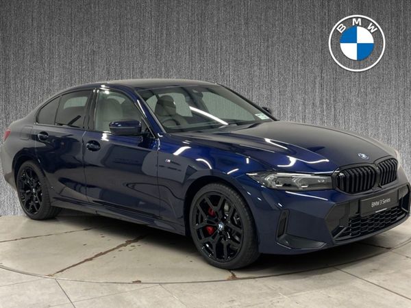 BMW 3-Series Saloon, Petrol Plug-in Hybrid, 2025, Blue