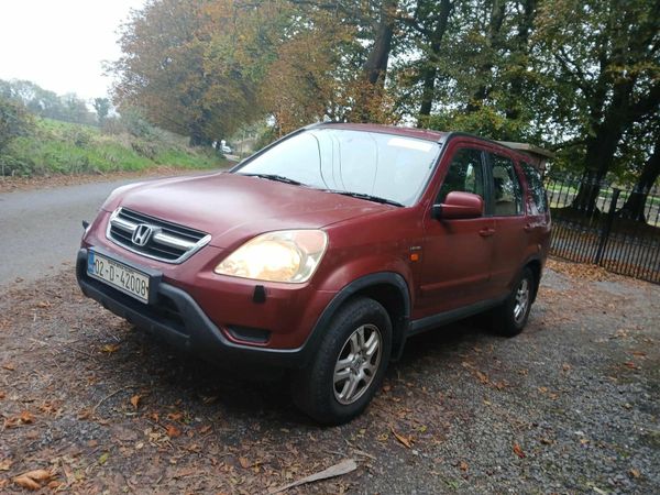 Honda CR-V SUV, Petrol, 2002, Red