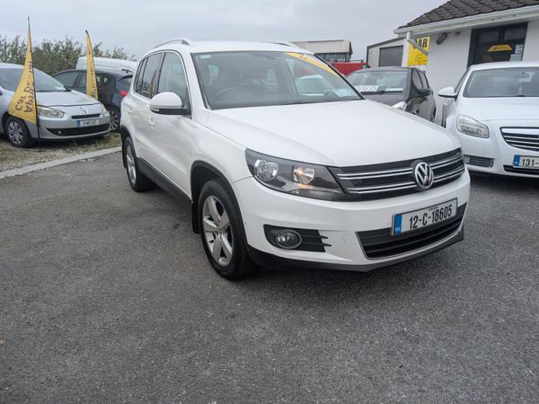 Volkswagen Tiguan SUV, Diesel, 2012, White