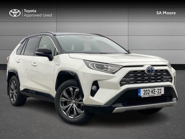 Toyota RAV4 SUV, Petrol Hybrid, 2020, White