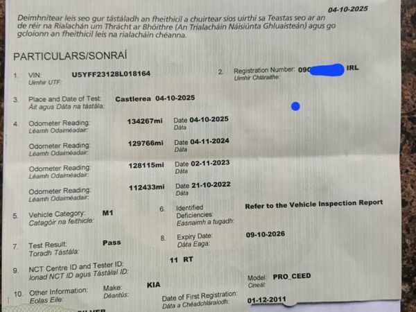 Kia Ceed Hatchback, Petrol, 2009, Silver