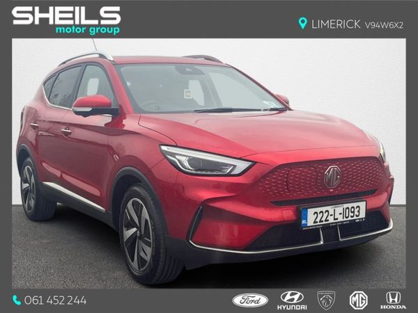 MG ZS Hatchback, Electric, 2022, Red