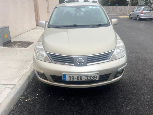 Nissan Tiida Saloon, Petrol, 2008, Silver