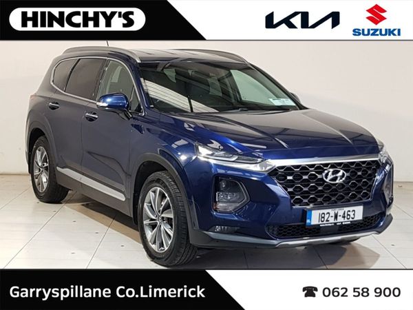 Hyundai Santa Fe SUV, Diesel, 2018, Blue