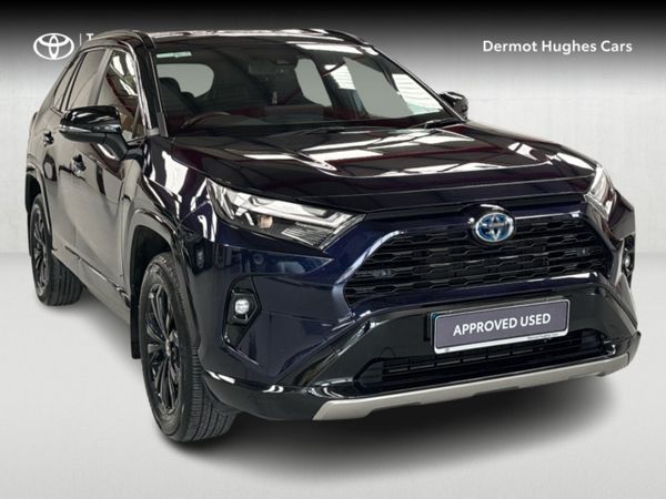 Toyota RAV4 SUV, Petrol Hybrid, 2023, Blue