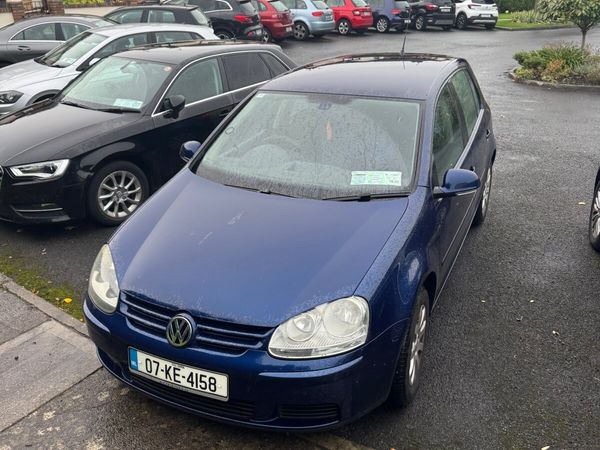 Volkswagen Golf Hatchback, Petrol, 2007, Blue