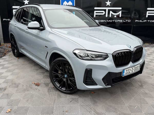 BMW X3 SUV, Petrol Plug-in Hybrid, 2022, Grey